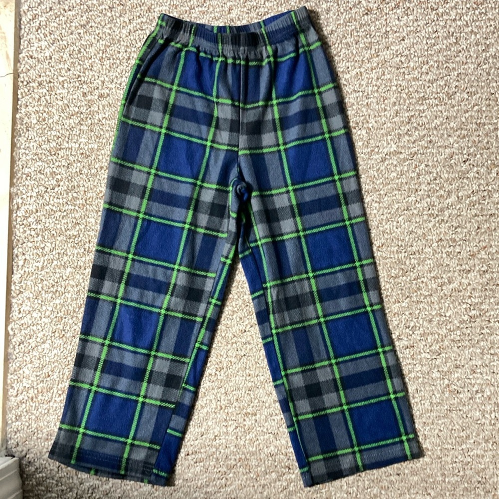 Fleece pjs pants sz 6/7 unisex